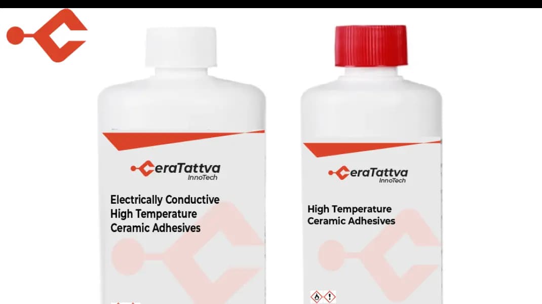 Ceramic adhesives